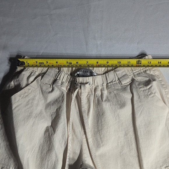 Madden Girl Men's Cream Cargo Pants - Picture 9 of 12
